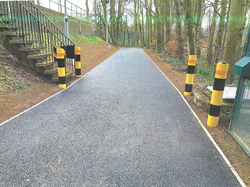 Re-surfacing of Thames water pumping station
