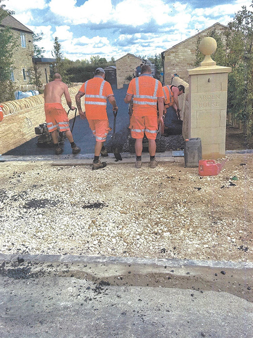 Laying of Ultidrive 20